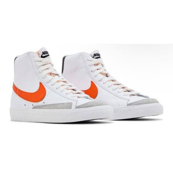 Nike Blazer Mid '77 Vintage Safety Orange Casual BQ6806 123 Men’s Size 11.5 - Picture 1 of 5